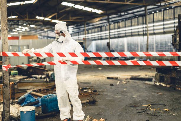 Professional Odor Removal technician working in Atlanta, IL
